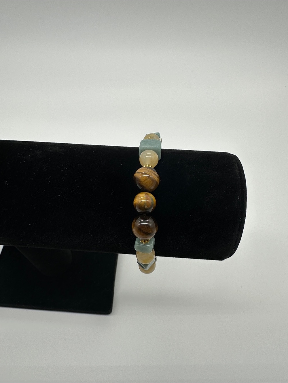Jade & Tiger Eye Bracelet